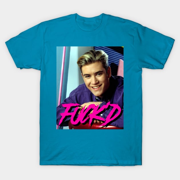 Zack Morris Is FUCK’D T-Shirt by Impressionable Youth